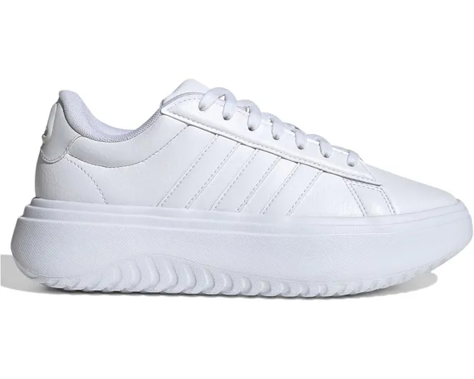 Кроссовки Adidas Grand Court Platform на платформе с Cloudfoam
