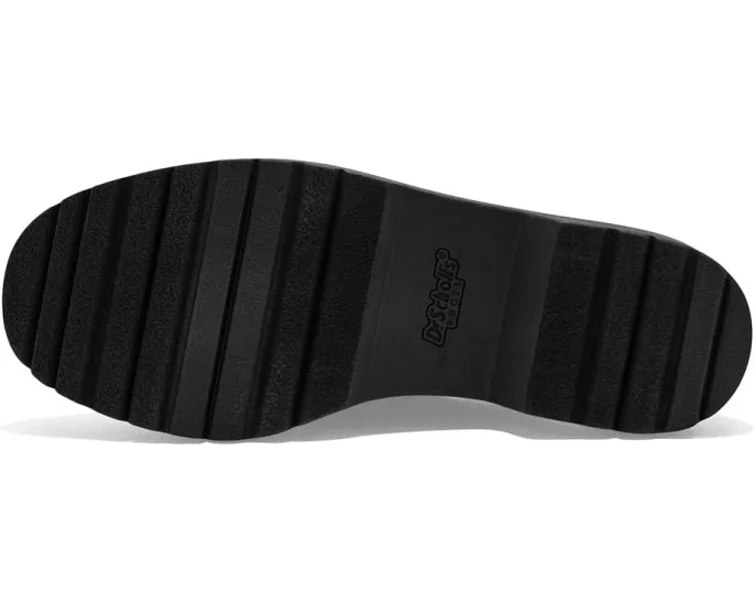 Dr. Scholl's мюли Bring It Clog на платформе черные