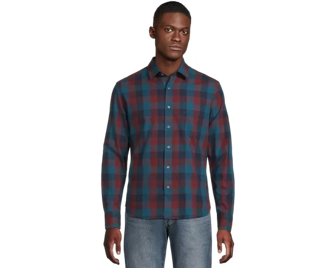 Фланелевая рубашка UNTUCKit Heinrich с длинным рукавом в клетку