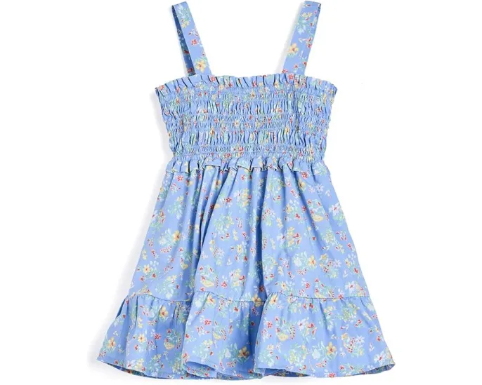 Платье Ditsy Floral Smocked с цветочным принтом для малышей Janie and Jack
