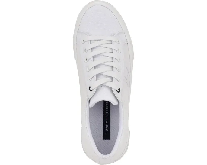 Tommy Hilfiger Aconia кроссовки из холста с тисненым логотипом и резиновой подошвой