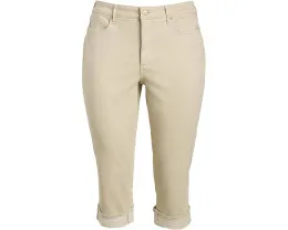 Джинсы Plus Marilyn Crop с укороченным прямым кроем и технологией Cool Embrace