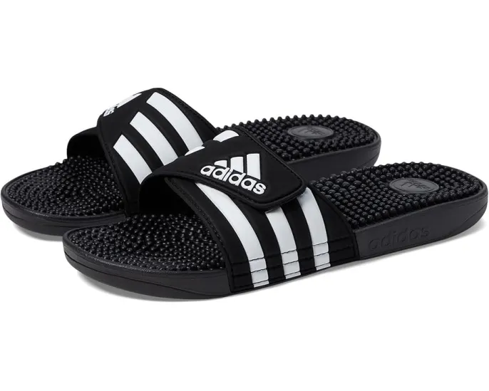 adidas Adissage сланцы с массажными элементами и регулируемым ремешком