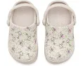 Crocs детские клоги Classic Crafted Canvas с веганской замшей и стежками