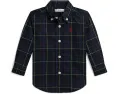 Рубашка Polo Ralph Lauren Kids в клетку из хлопкового поплина