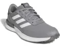 Adidas S2G 24 Leather бесшиповые гольф-кроссовки из кожи