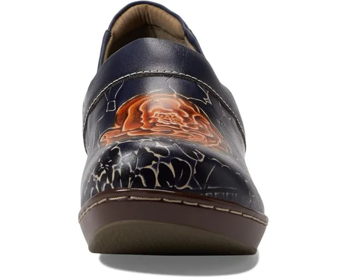 Clogs L'Artiste by Spring Step Elkayjay с ручной росписью и платформой