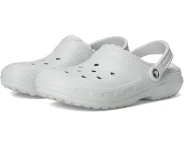 Классические утепленные кроксы Crocs с искусственным мехом и регулируемым ремешком
