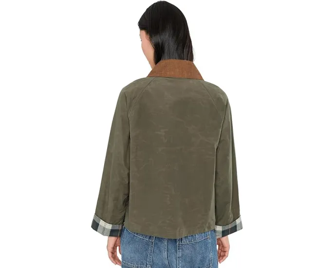 Куртка Barbour Icons Spey с защитой от дождя и воротником со шнуром