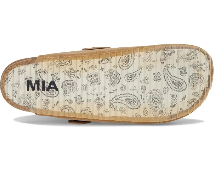 Мюли Qwest-P на платформе из веганской замши и пробки от MIA