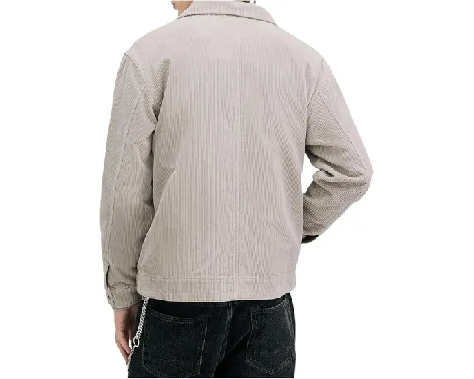 Рубашка AllSaints Castleford из вельвета в стиле шакет