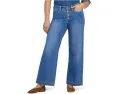 NYDJ Джинсы Teresa с широкими штанинами Blue Paradise и технологией Lift Tuck