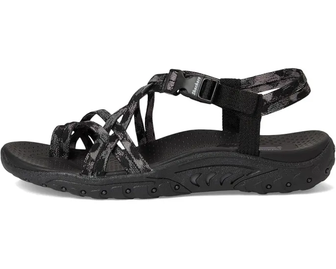 Сандалии Skechers Reggae Positive Space с технологией Stretch Fit и подошвой Reggae