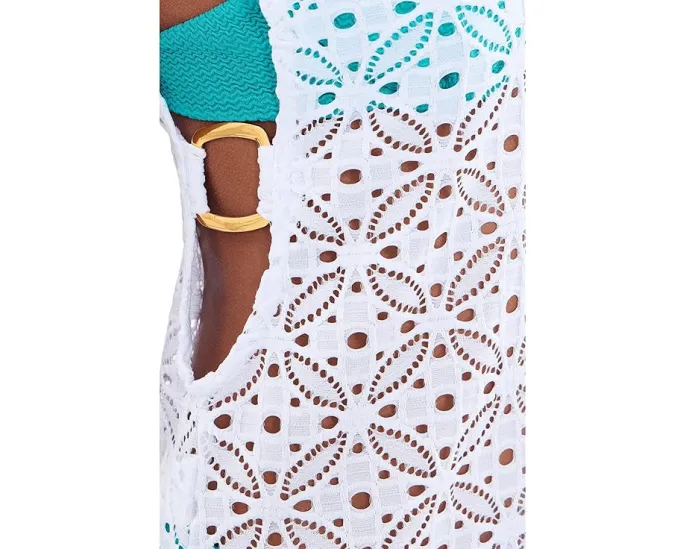 Платье BECCA Las Colinas из кружевного трикотажа с V образным вырезом