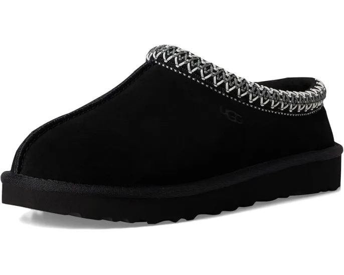 Тапочки UGG Tasman II с оплеткой UGGbraid и овчиной