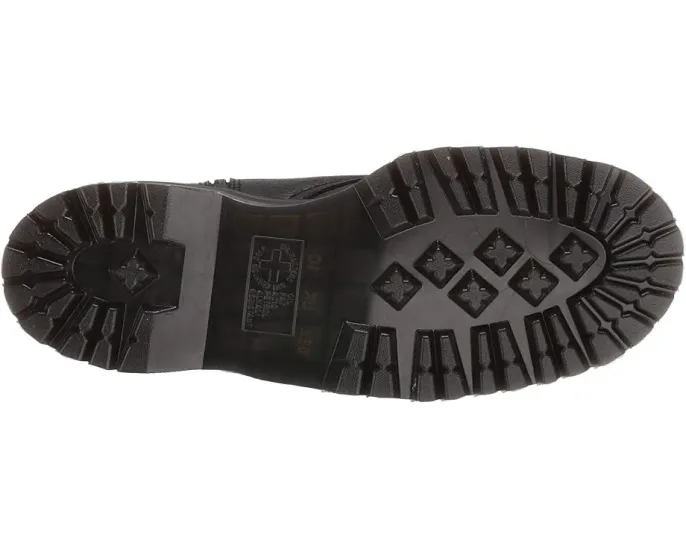 Ботинки Dr. Martens Jadon на платформе с искусственным мехом и молнией внутри