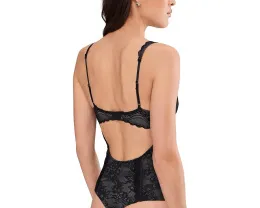 Боди Free People Say You Love Me с кружевом и V-образным вырезом