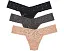Трусы-танга Hanky Panky Signature Lace Low Rise Thong 3 шт