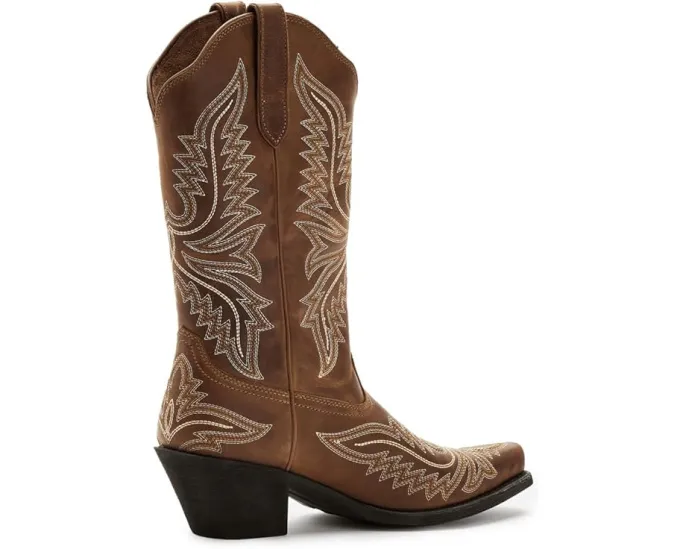 Ковбойские сапоги Ariat Round Up Collins с зауженным носком и блоком каблука