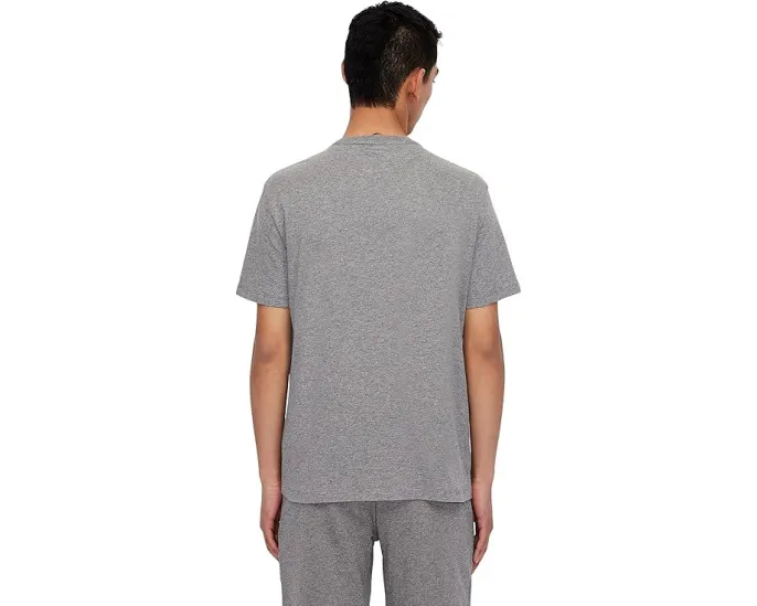 Футболка Armani Exchange Icon Logo Printed Tee с контрастным принтом и круглым вырезом