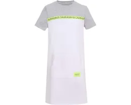 Детское платье Calvin Klein Performance из хлопка с короткими рукавами