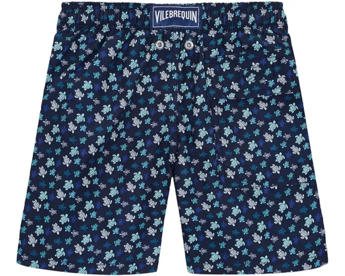 Плавки Vilebrequin Micro Ronde Des Tortues Rainbow с эластичной талией