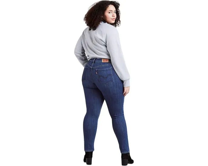 Узкие джинсы Levi's 711 Skinny с посадкой мидиум