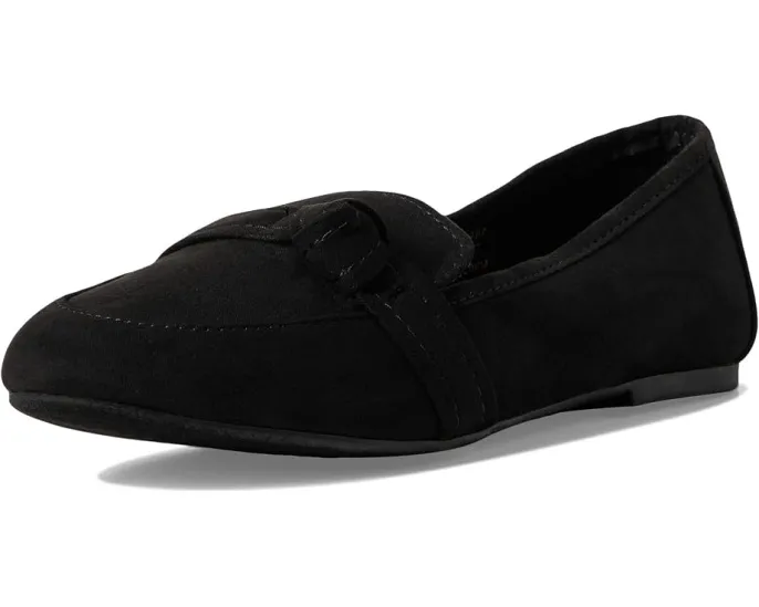 Балетки Marci Flat из искусственной замши с мягкой стелькой и узлом на мыске