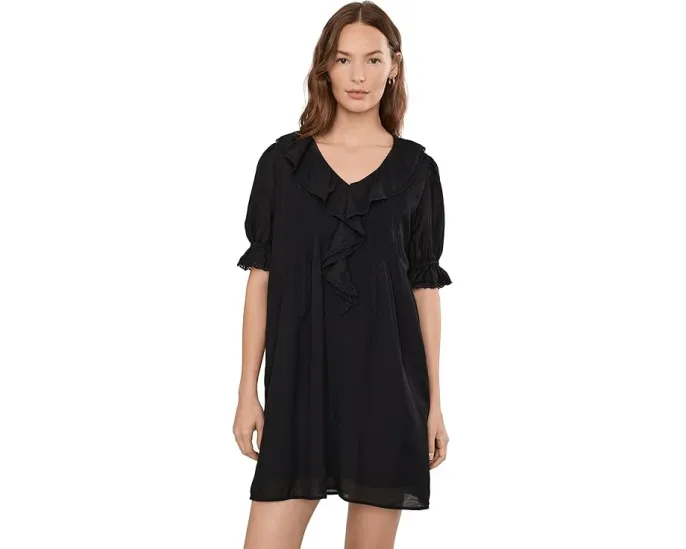 Madewell платье Kelly с защипами и оборками