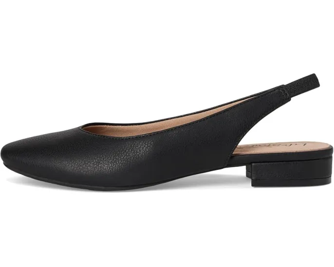 Балетки LifeStride Claire Slingback с квадратным носком и стелькой с амортизацией