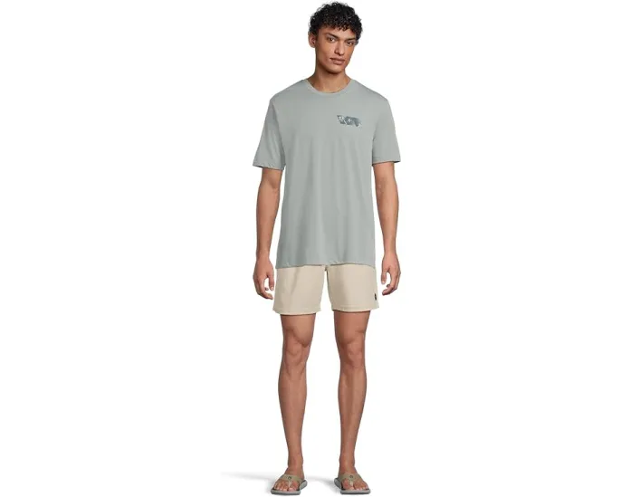 Футболка RVCA Va Blur Fill с коротким рукавом для тренировок