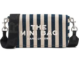 Мини-сумка Marc Jacobs из полосатого холста
