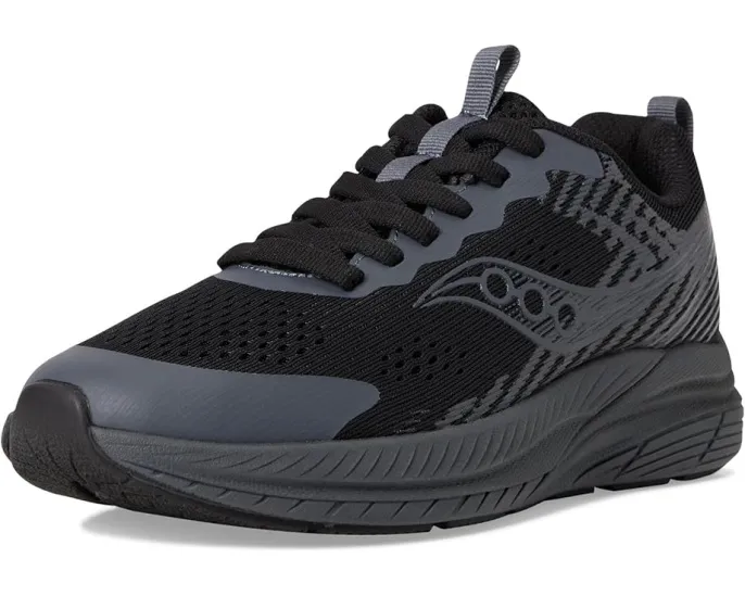 Кроссовки Saucony Kids Hurricane KDZ для детей с кожаным верхом