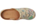 Веганские сабо Sanita Bio из переработанных материалов с цветочным принтом