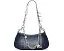 The Faded Denim Charm Shoulder Bag