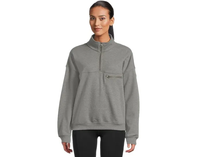 Куртка Columbia Bugasweat Half Zip с пониженной проймой и карманом на молнии на груди