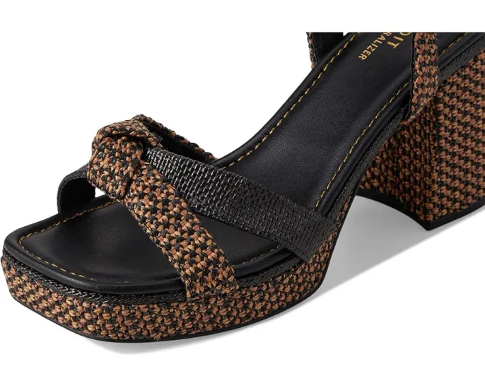 Сандалии 27 Edit Naturalizer Peyton на блочном каблуке с узлом и открытым мыском