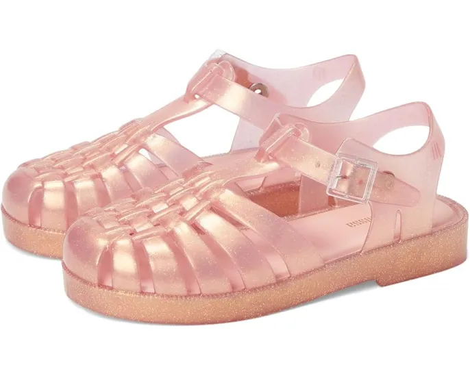 Детские блестящие сандалии Mini Melissa Possession Shiny с блестками