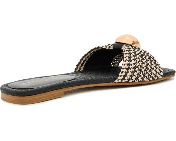 Сандалии Nalena Casual Sandals с квадратным носком и плетеным декором от Marc Fisher LTD