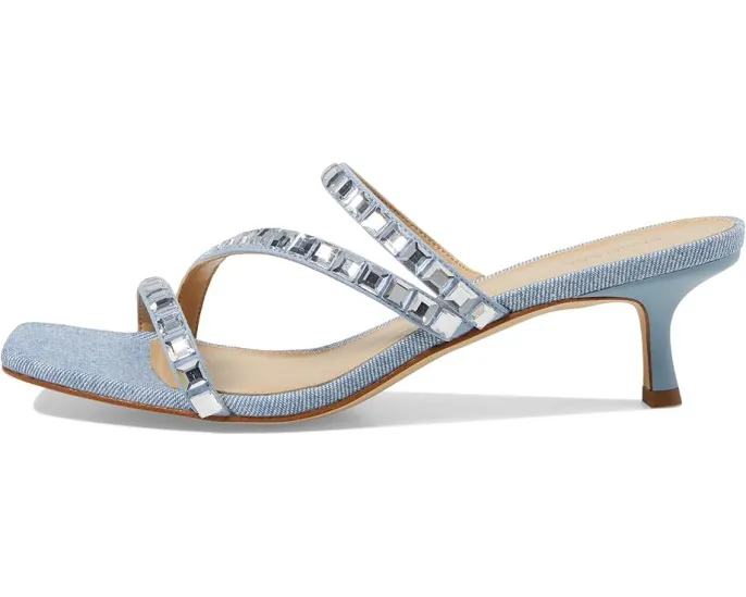 Босоножки Celia Kitten Slide с открытым квадратным мысом на низком каблуке MICHAEL Michael Kors