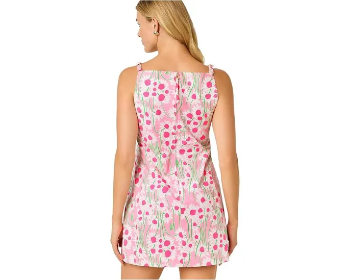 Комбинезон Lilly Pulitzer Delores без рукавов с юбкой и бантом