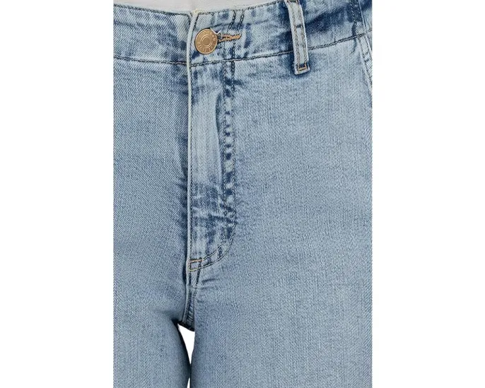 Джинсы KUT from the Kloth Jean с высокой посадкой и широкими штанинами с карманами как у брюк