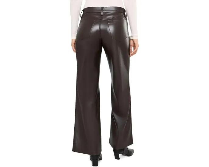 Брюки Joe's Jeans The Leather Lou Lou кожаные широкие