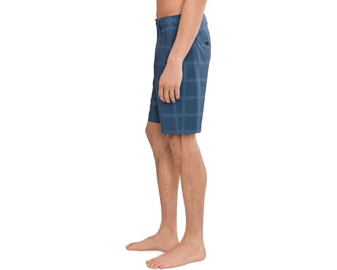 Quiksilver Гибридные шорты Union Print Amphibian 20 из ткани Surfsilk с принтом