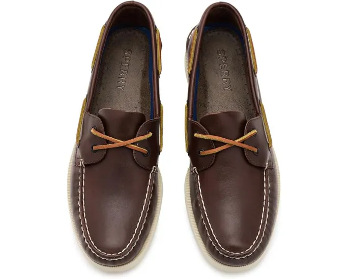 Sperry туфли без задника Ao 2 Eye Mm с кожаным верхом