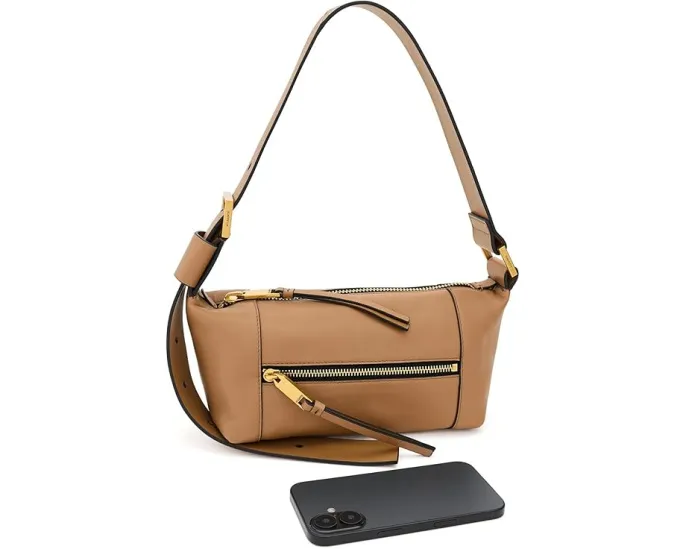 Мини-сумка через плечо Vega из кожи с молнией AllSaints