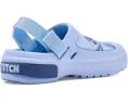 Детские сабо Ground Up Stitch and Angel с синим дизайном