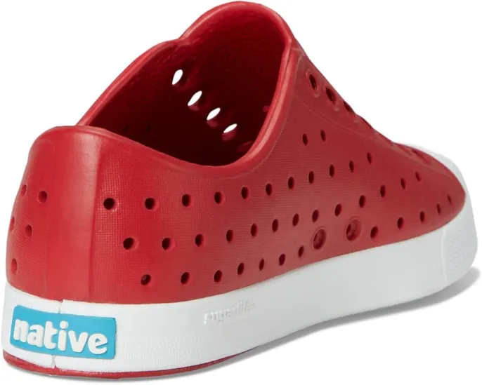 Детские слипоны Jefferson от Native Shoes с перфорацией и легкой подошвой EVA