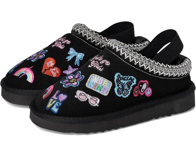 Детские ботинки Steve Madden Kids Mads с вышитыми аппликациями