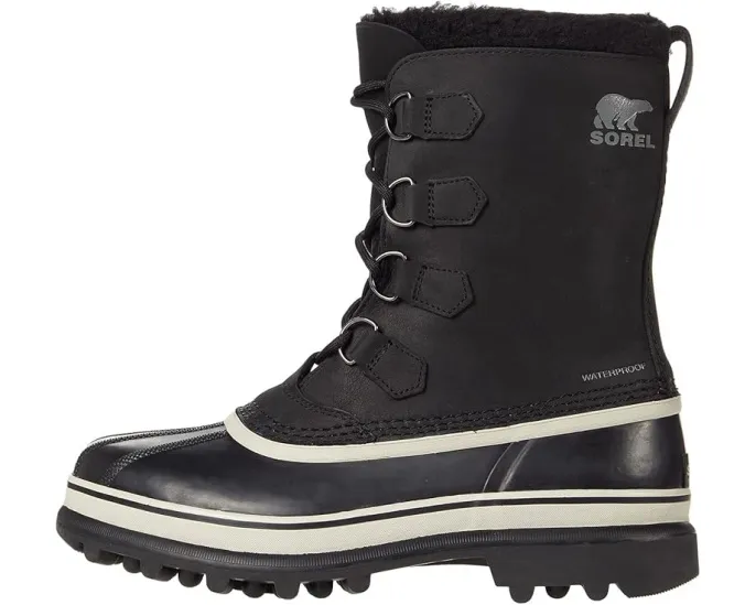 Зимние ботинки SOREL Caribou с водонепроницаемой кожей и войлочным сапогом